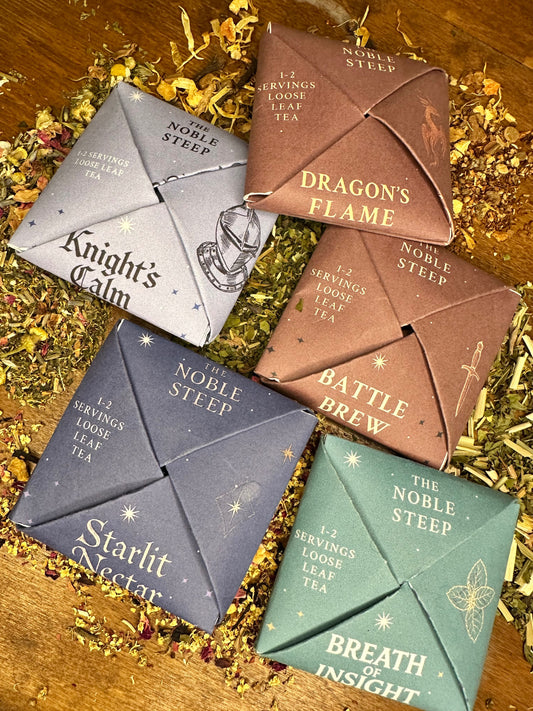 Full Quest Set — All 5 Puzzle Pouch Teas