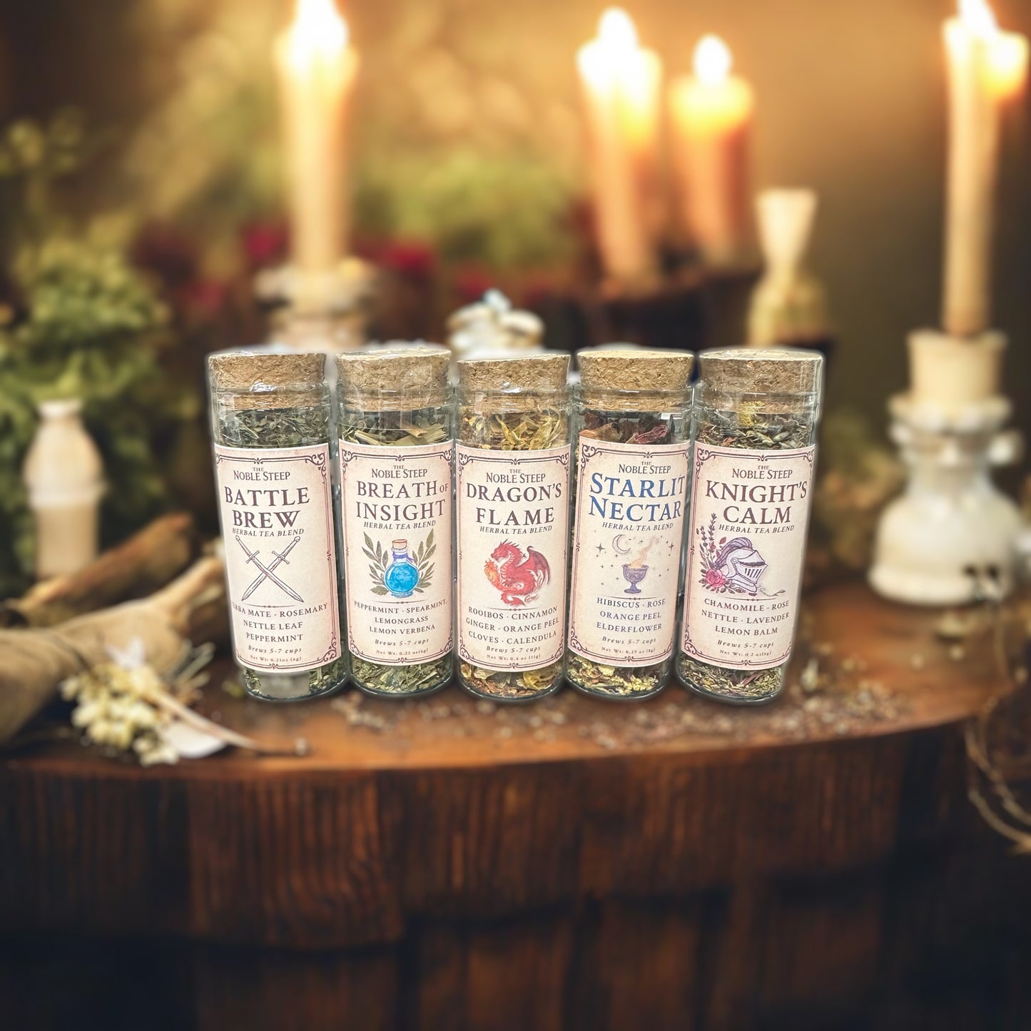 Signature Sample Vial Set — All 5 Fantasy Blends